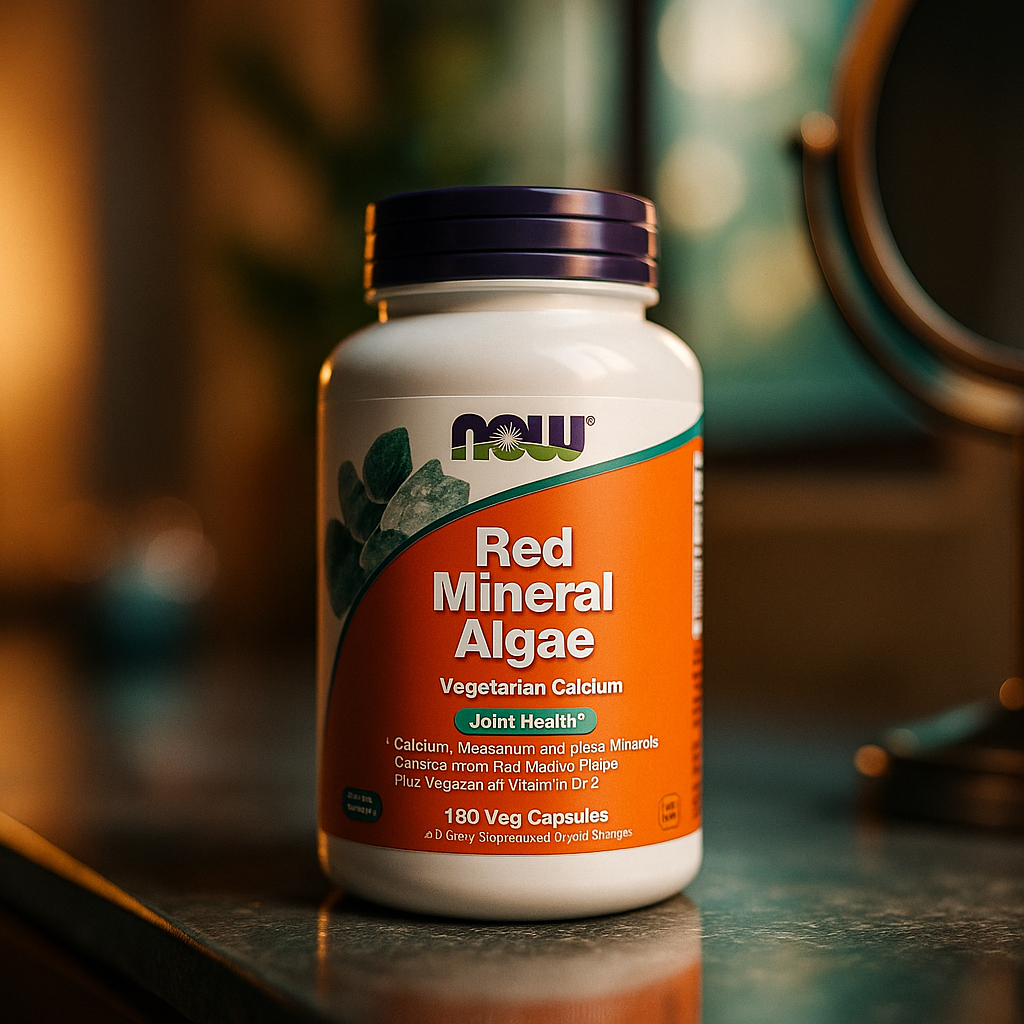 NOW® Red Mineral Algae Review — The Best Vegetarian Calcium for Strong Bones