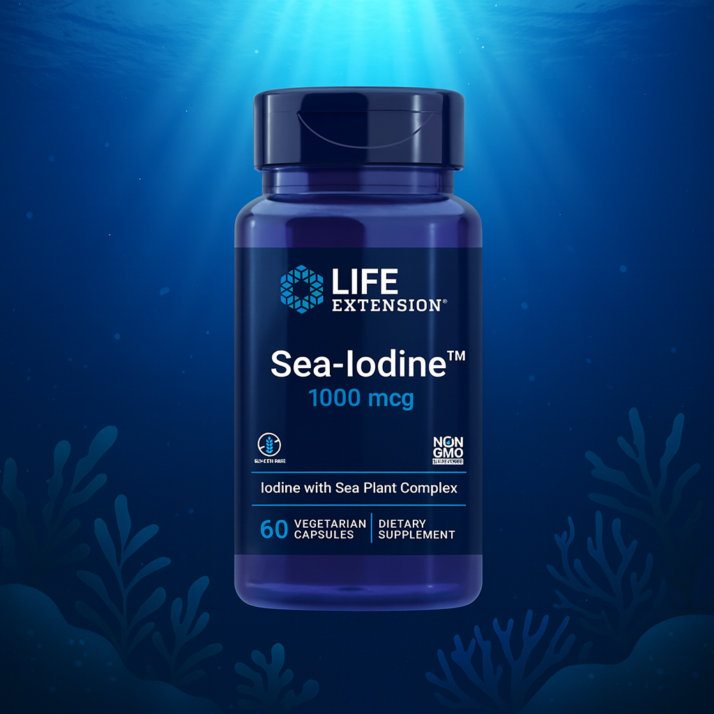Life Extension Sea-Iodine 1000 mcg Review: Natural Thyroid Support Without the Salt