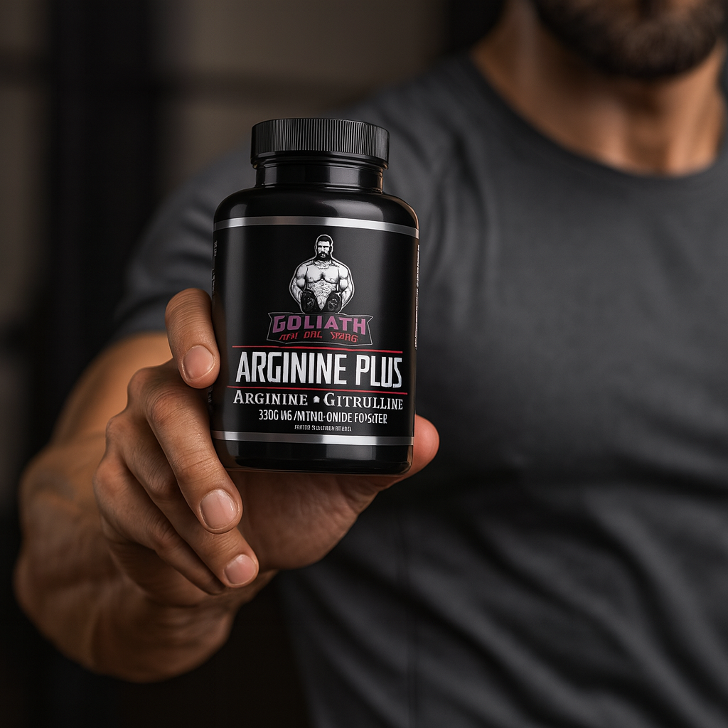 Dr. Emil Goliath Arginine Plus Nitric Oxide Booster (90 Tablets) — Power, Pump & Performance Review