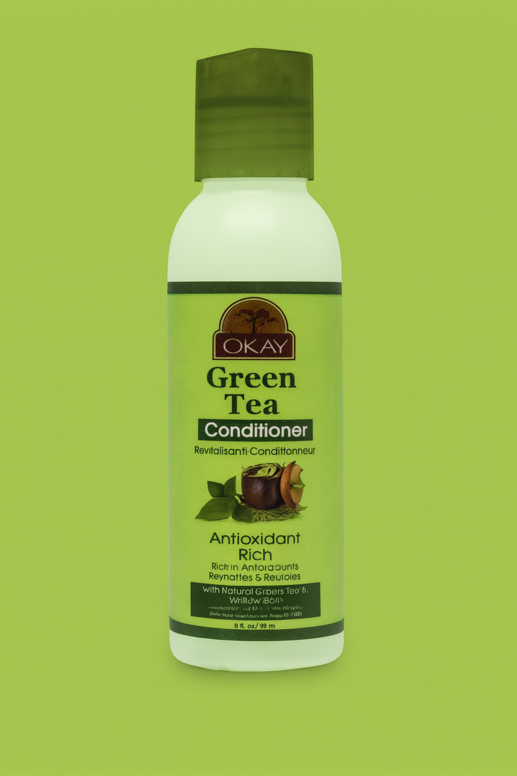 OKAY Green Tea Nourishing Antioxidant-Rich Conditioner Review: Lightweight Care for Healthy, Shiny Hair