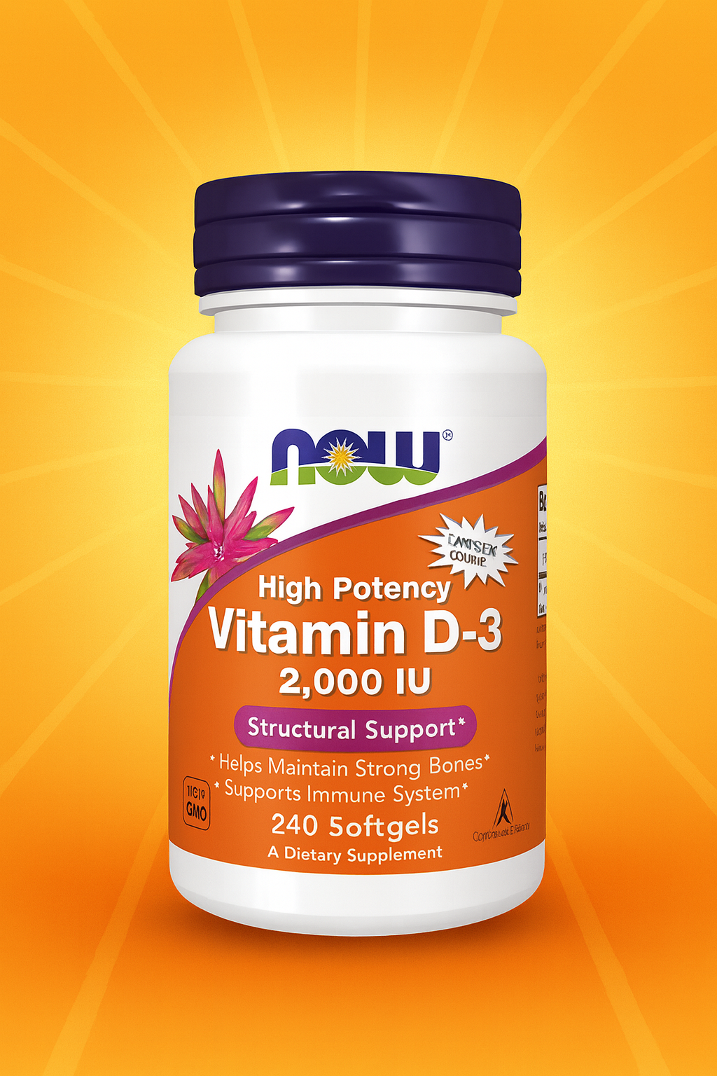 NOW Vitamin D3 2000 IU (240 Softgels) Review — Potency, Value & Everyday Use