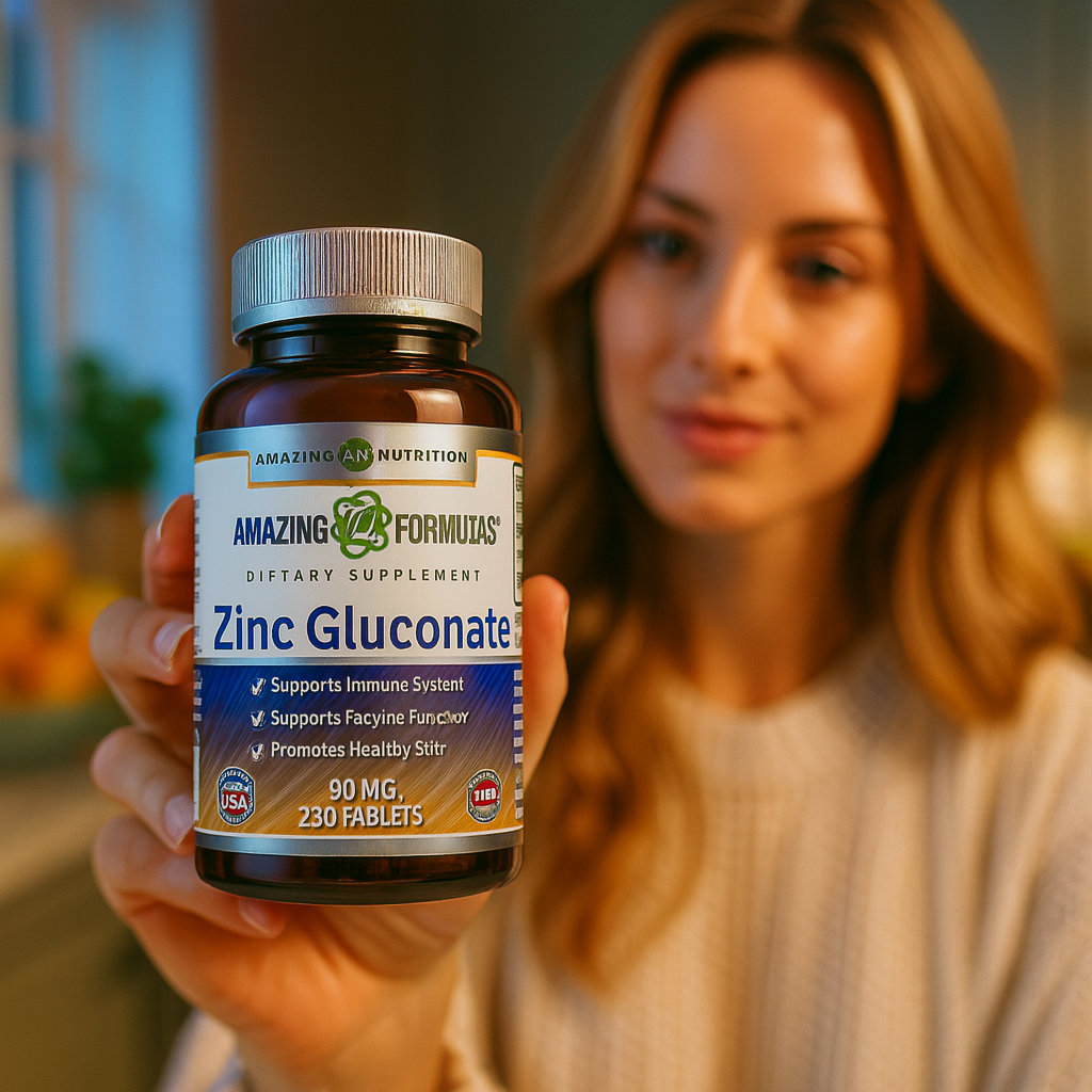 Amazing Formulas Zinc Gluconate 50mg 250 Tablets Review
