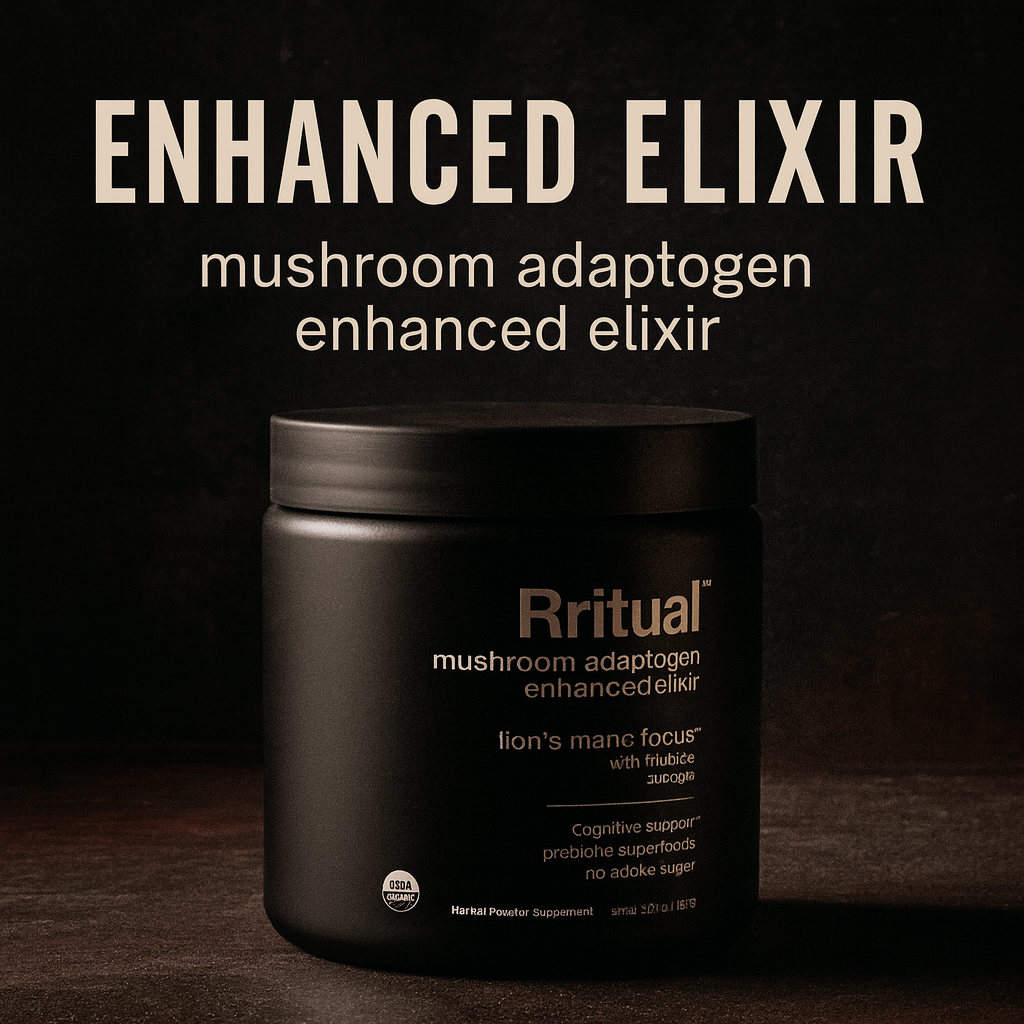 Boost Your Brain & Mood Naturally with Rritual Lion’s Mane Mushroom Elixir