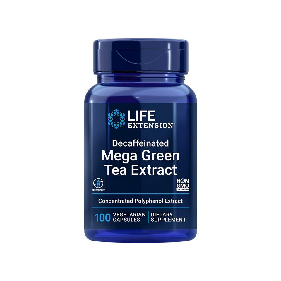 Life Extension Decaffeinated Mega Green Tea Extract 725 mg Review Benefits, EGCG & Safety Insights