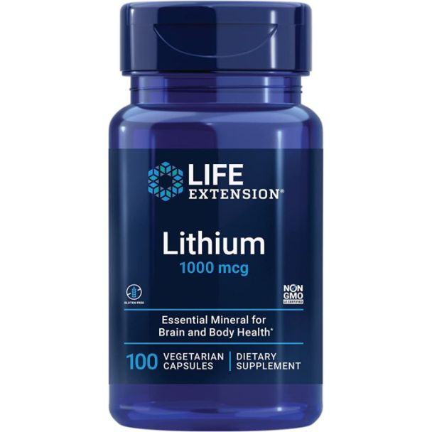 Life Extension Lithium 1000 mcg (Orotate): The Low-Dose Mood & Mind Support Review