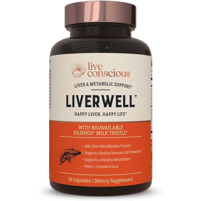 Live Conscious LiverWell Siliphos Milk Thistle Review — Liver Support & Detox