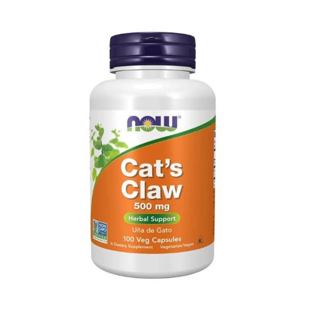 NOW Cat's Claw 500mg 100 Veggie Capsules Review: Boost Immune & Joint Health Naturally