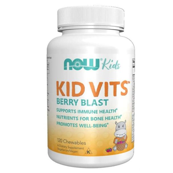 NOW Kid Vits Berry Blast 120 Chewables Review: A Tasty Way to Support Your Child's Health