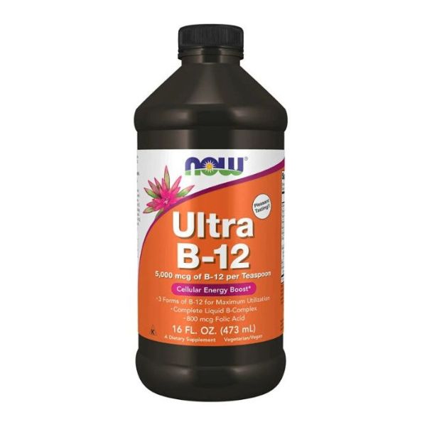 NOW Ultra B12 5000mcg Liquid Energy Boost Review: A Powerful Energy Supplement