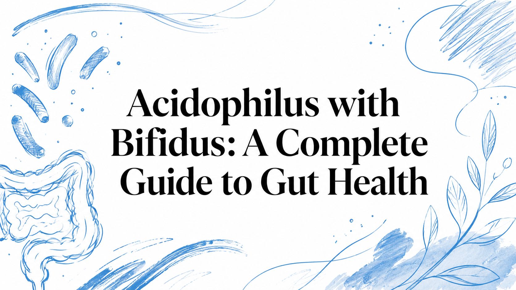Acidophilus with Bifidus: A Complete Guide to Gut Health