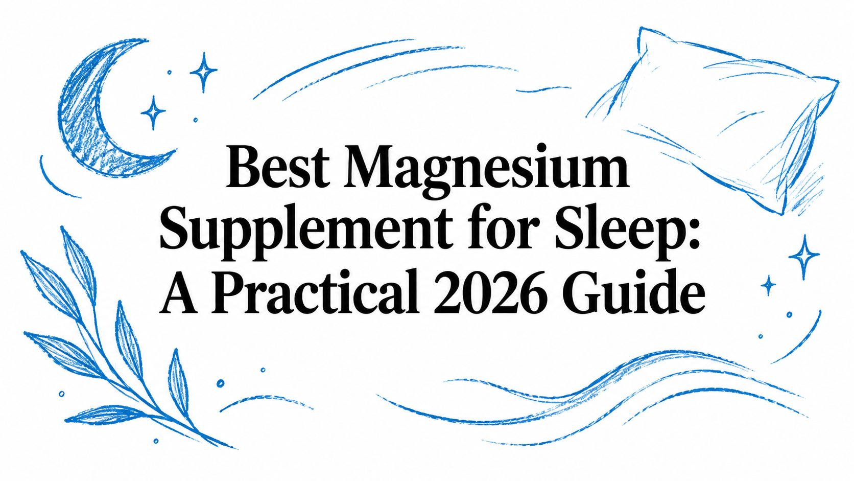 Best Magnesium Supplement for Sleep: A Practical 2026 Guide