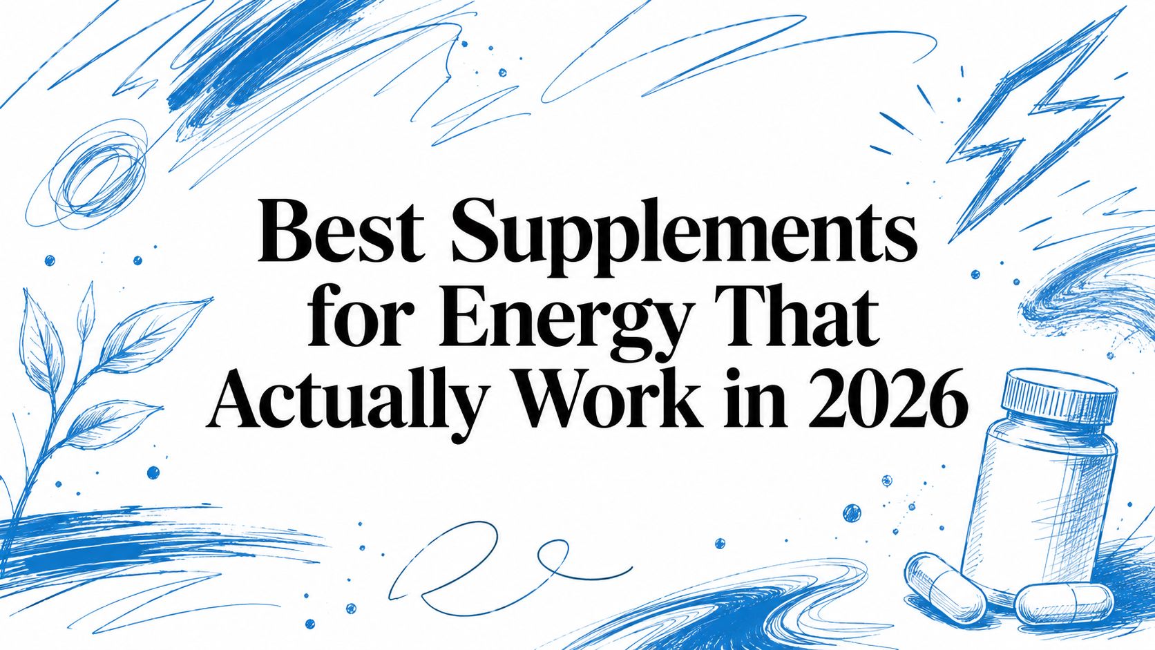 Best Supplements for Energy That Actually Work in 2026