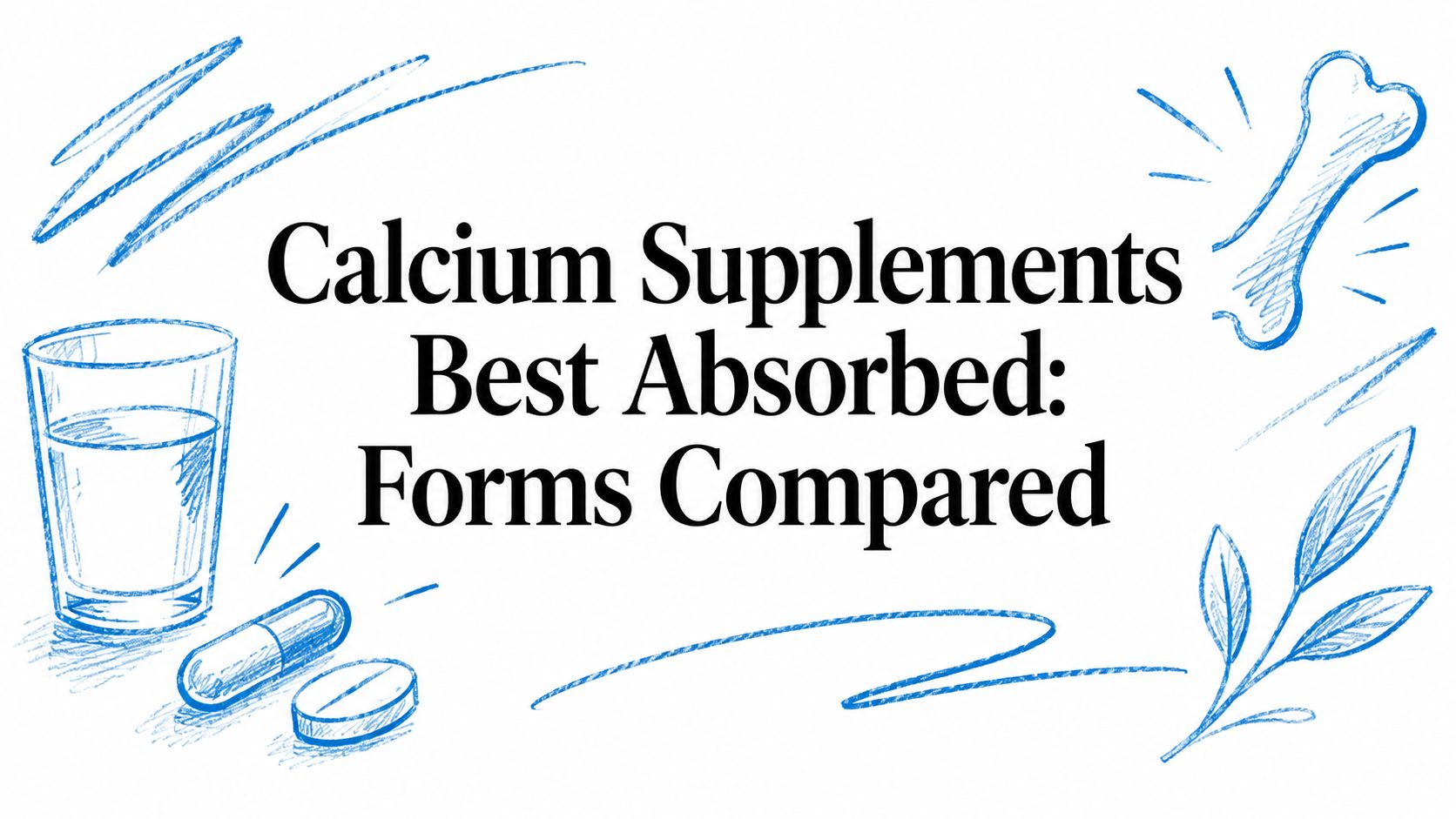 Calcium Supplements Best Absorbed: Forms Compared