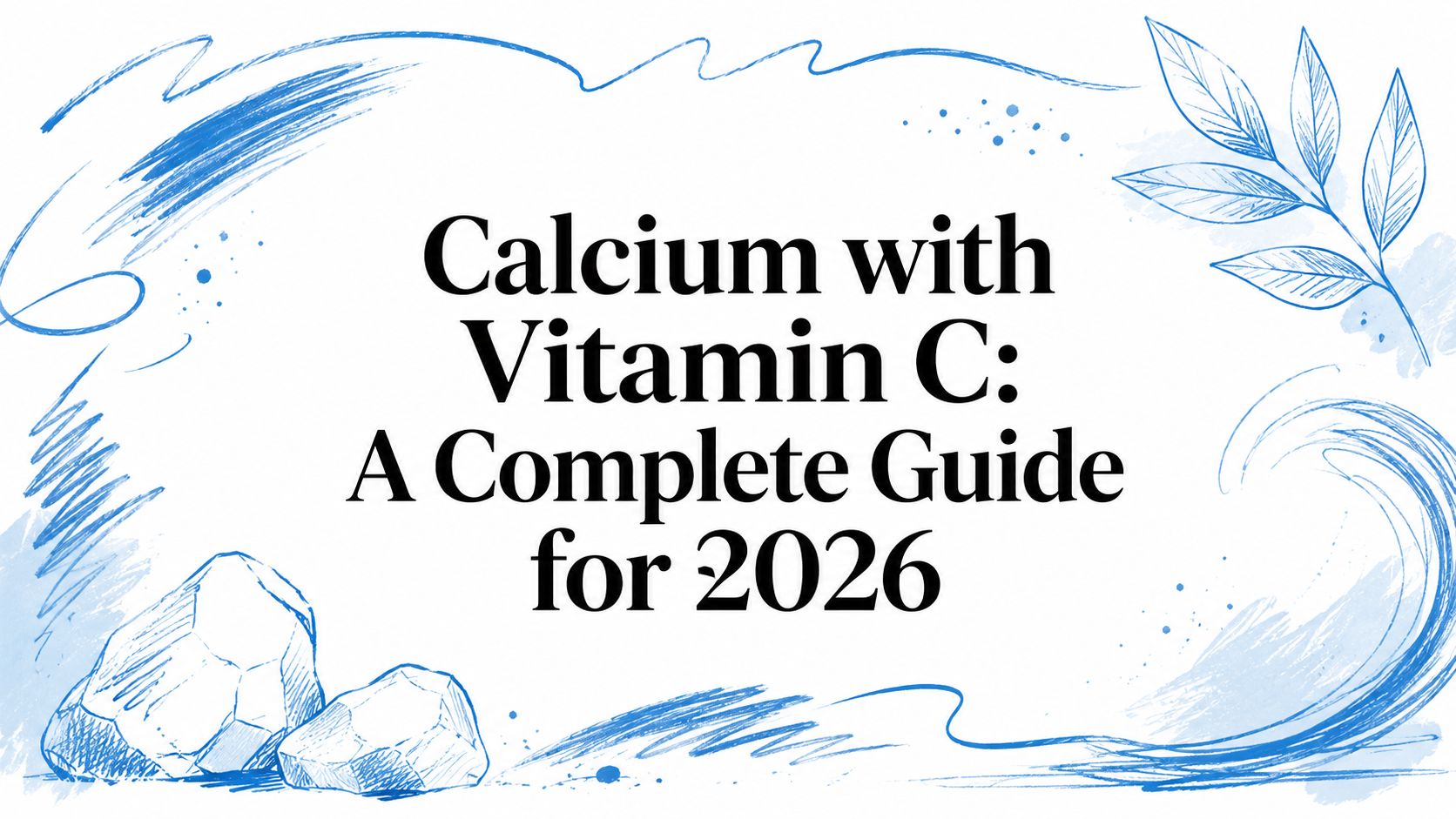 Calcium with Vitamin C: A Complete Guide for 2026