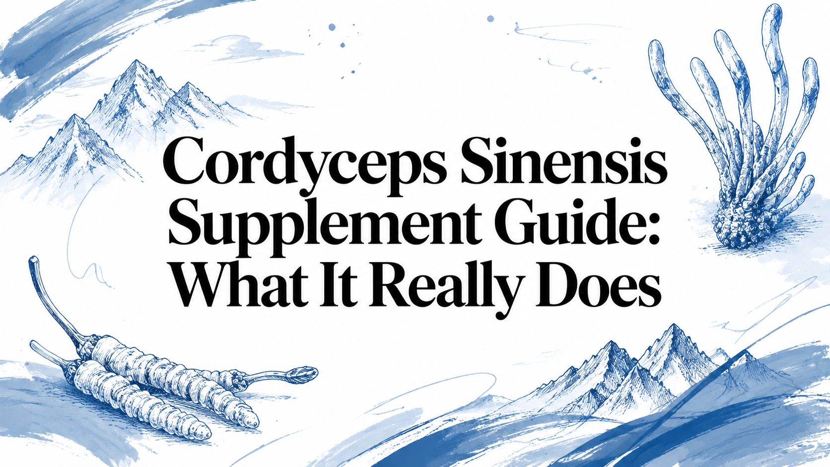 Cordyceps Sinensis Supplement Guide: What It Really Does