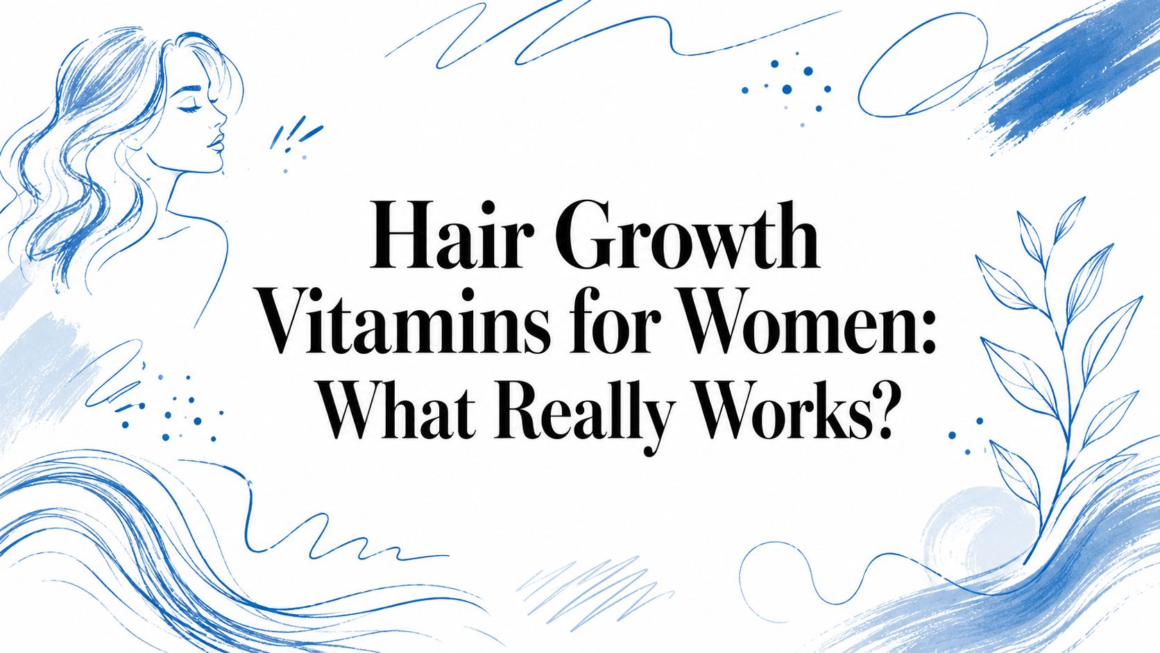 Hair Growth Vitamins for Women: What Really Works?