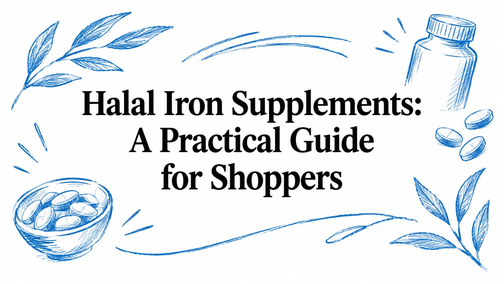 Halal Iron Supplements: A Practical Guide for Shoppers