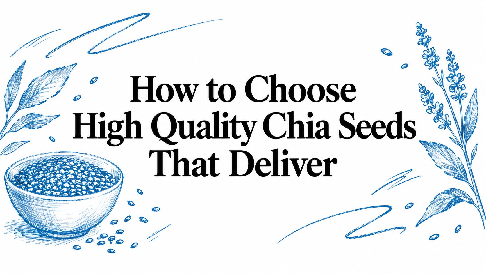 How to Choose High Quality Chia Seeds That Deliver
