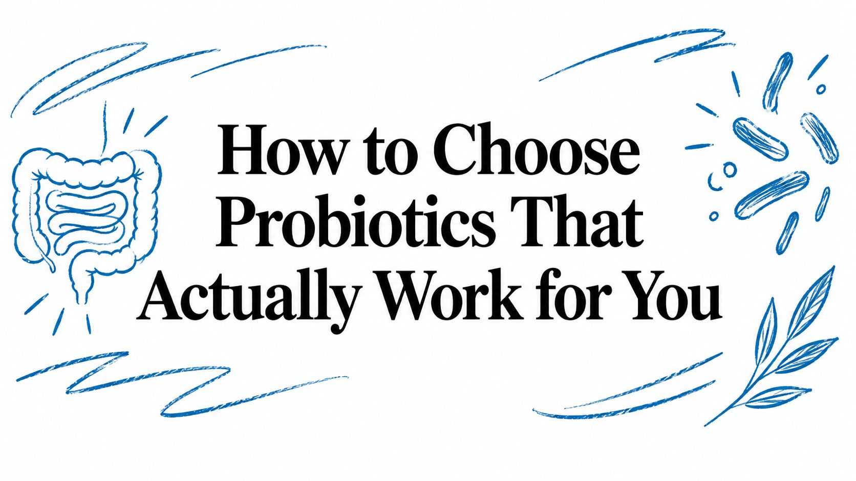 How to Choose Probiotics That Actually Work for You