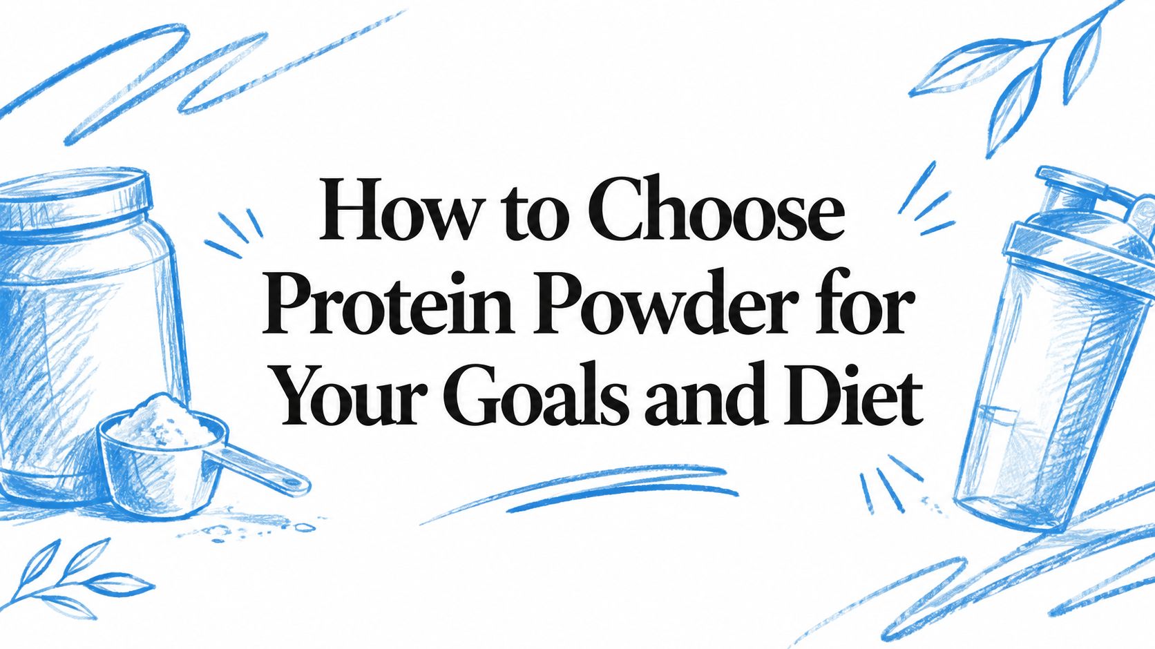 How to Choose Protein Powder for Your Goals and Diet