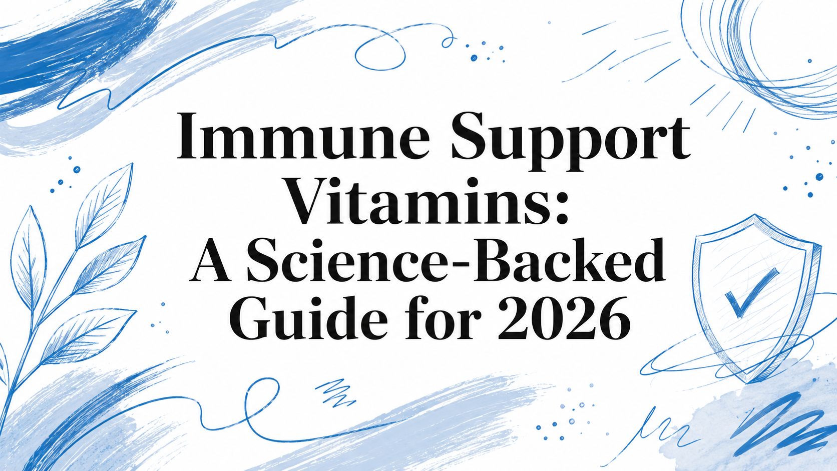 Immune Support Vitamins: A Science-Backed Guide for 2026