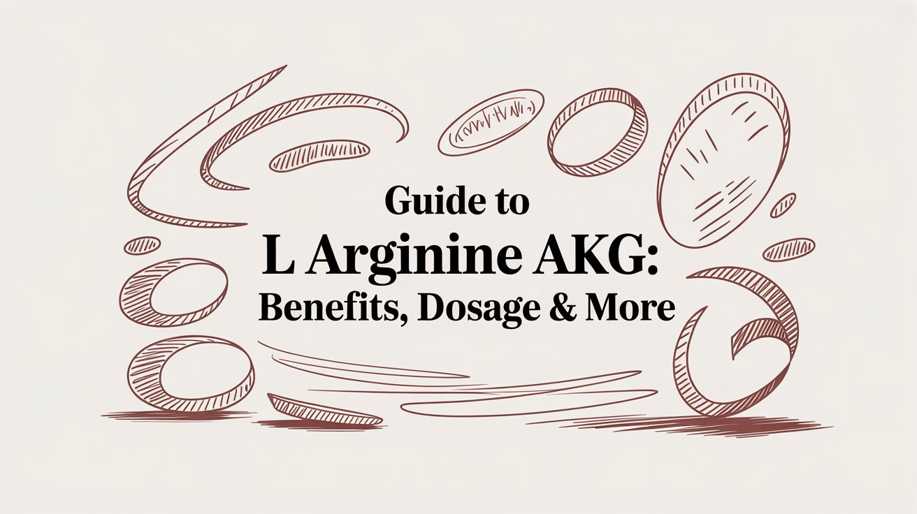 Guide to L Arginine Akg: Benefits, Dosage & More