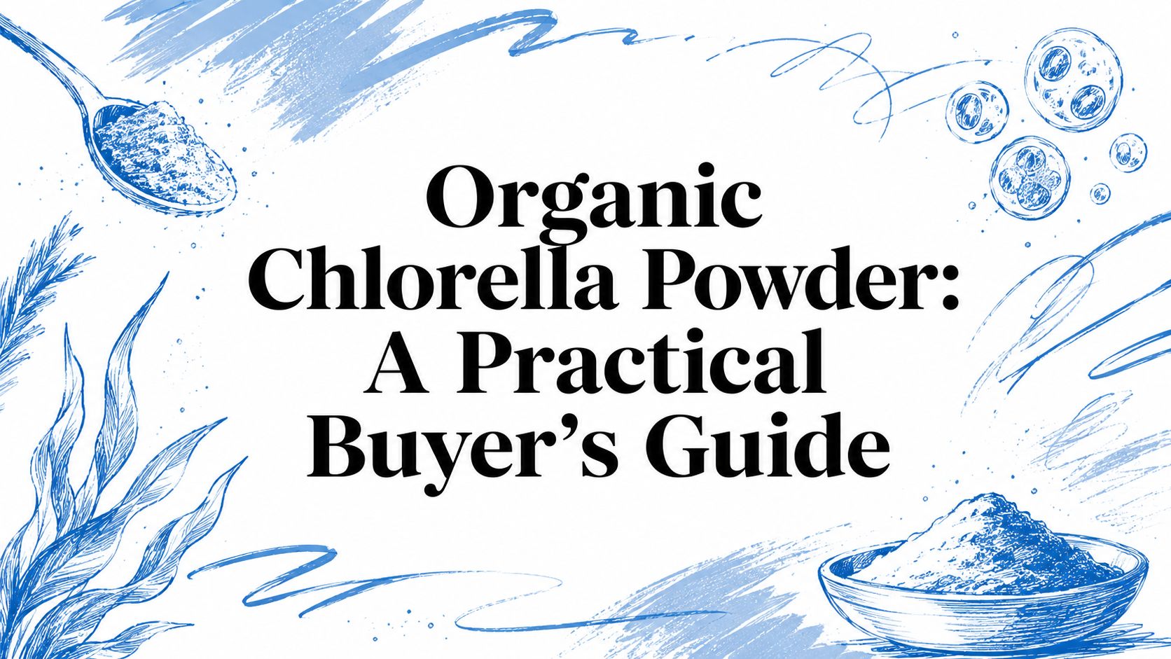 Organic Chlorella Powder: A Practical Buyer's Guide