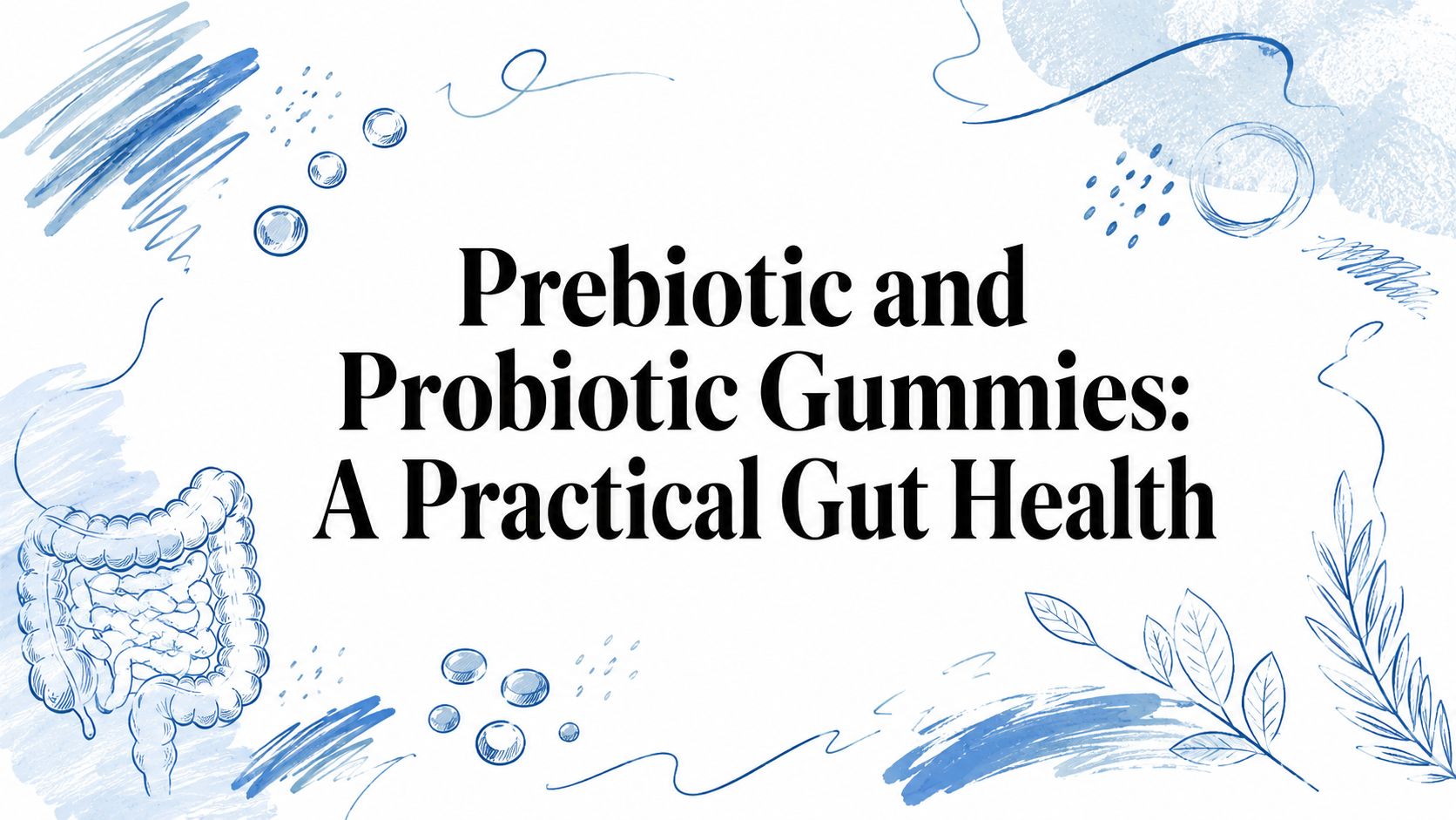 Prebiotic and Probiotic Gummies: A Practical Gut Health