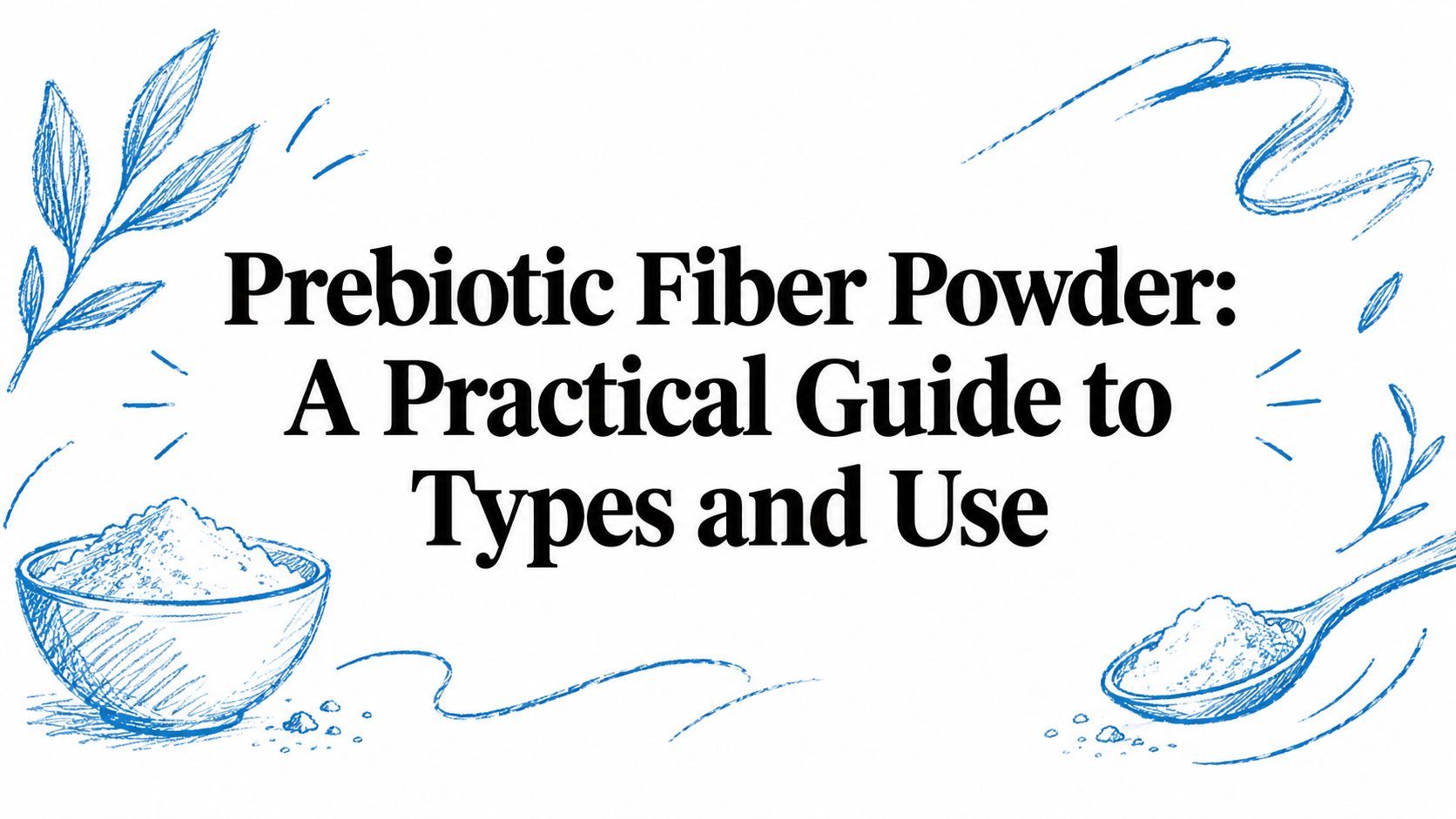 Prebiotic Fiber Powder: A Practical Guide to Types and Use