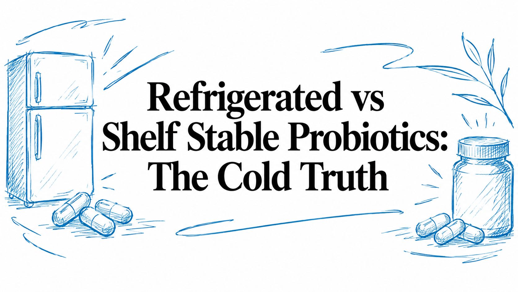 Refrigerated vs Shelf Stable Probiotics: The Cold Truth