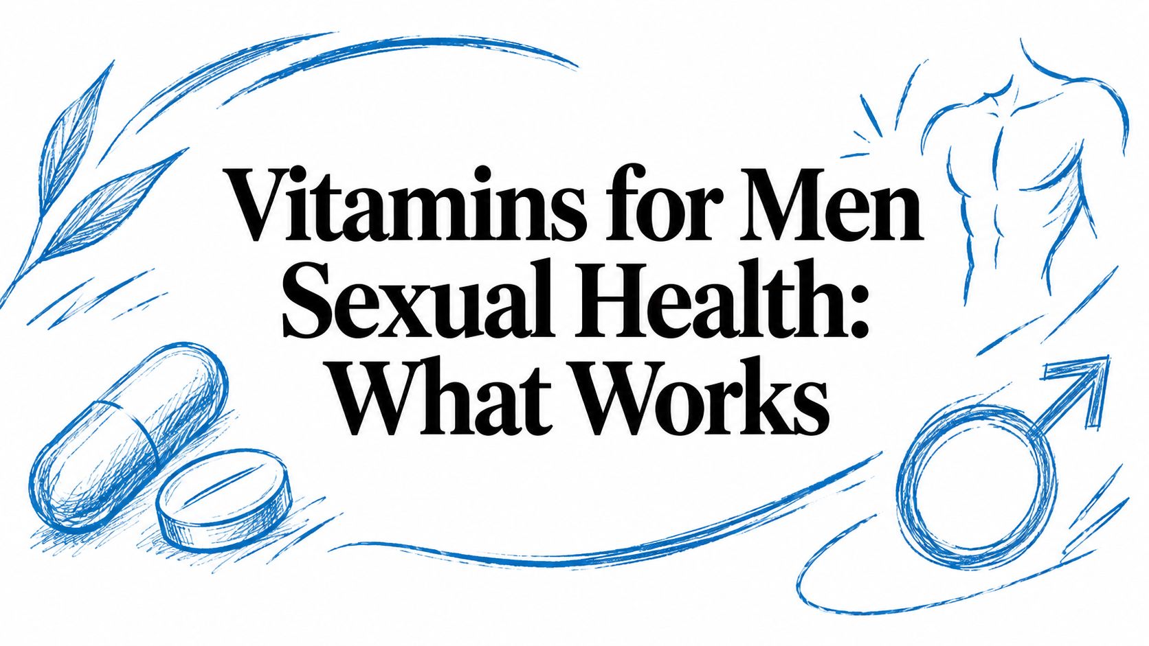 Vitamins for Men Sexual Health: What Works