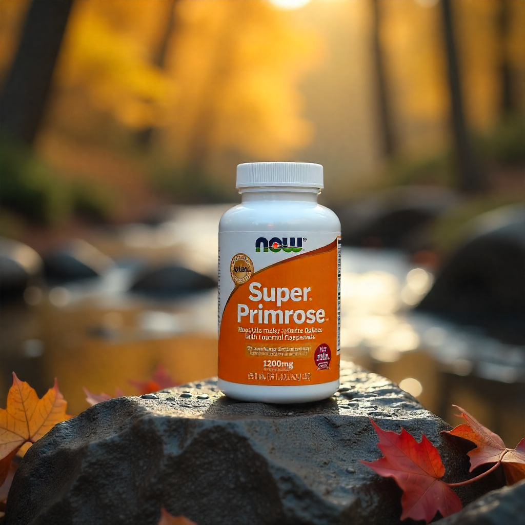Evening Primrose Power: NOW Super Primrose 1300 mg for Hormonal & Joint Health
