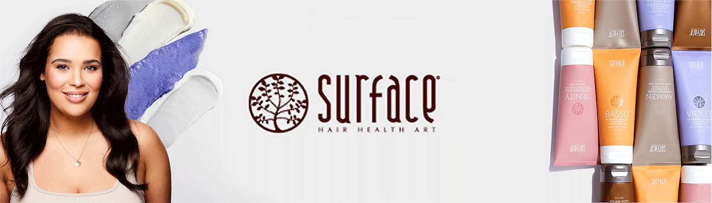 Surface Hair's styling powder resists humidity to keep your hairstyle perfect all day.